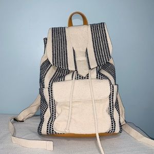 Boho canvas Backpack